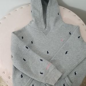 Boys Polo Pony Fleece Hoodie